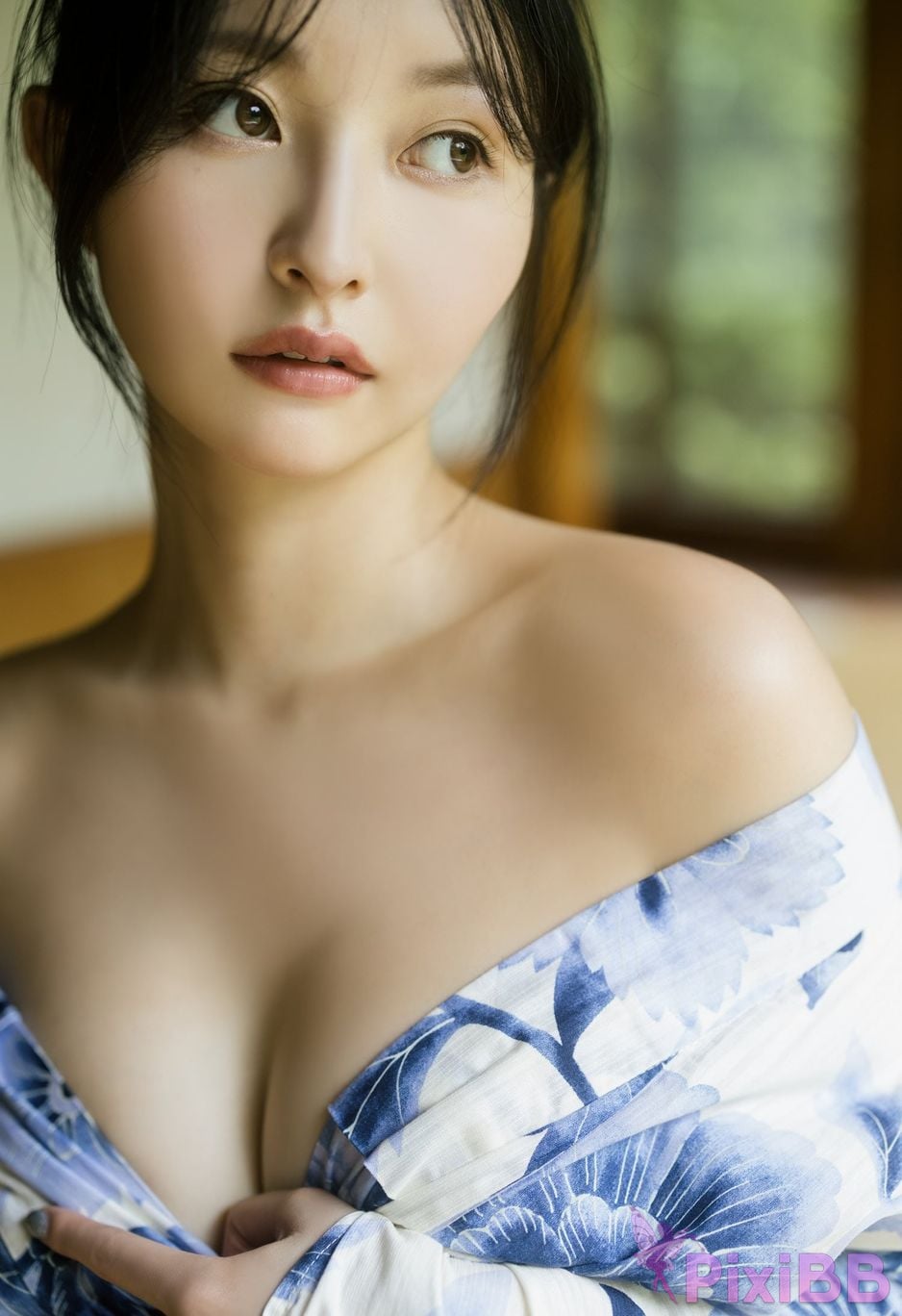 Japanese Idol Moka Hashimoto Moeka Digital only YJ PHOTO BOOK Tomoka SideB Neat and full of surprises Moka san PixiBB (44)